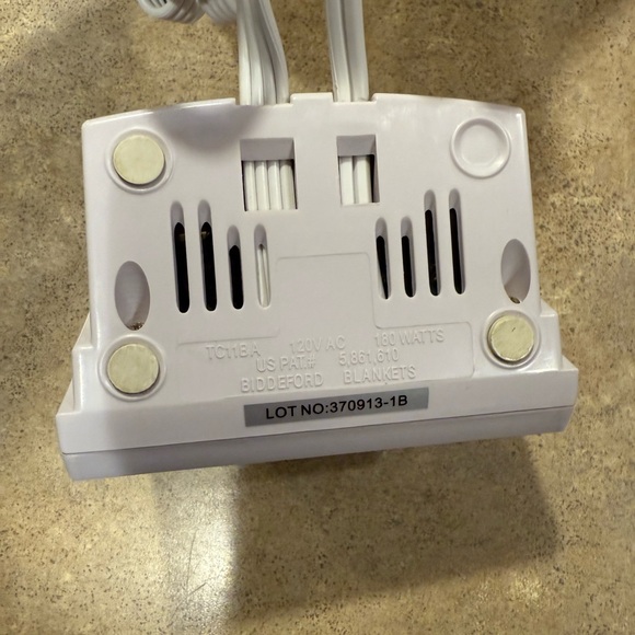 Biddeford Living Quarters TC11BA Heated Electric Blanket Control 4 Prong Tested - Picture 6 of 8